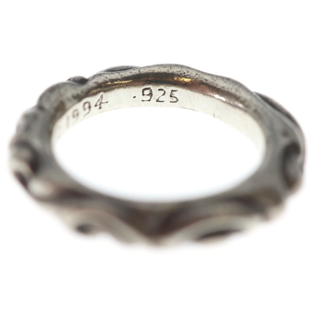 CHROME HEARTS(クロムハーツ) SCRL BAND スクロールバンド リング シルバー BCA351