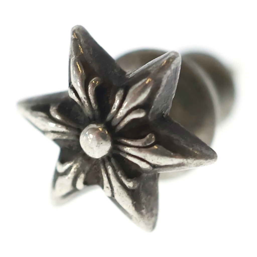 CHROME HEARTS(クロムハーツ) CO STAR スター スタッドピアス シルバー BCA096 ※キャッチ社外品