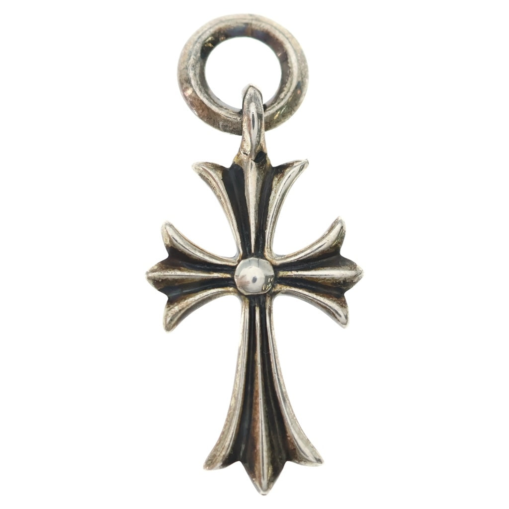 CHROME HEARTS(クロムハーツ) TINY CH CROSS タイニーCHクロス チャーム ネックレストップ シルバー BCA382