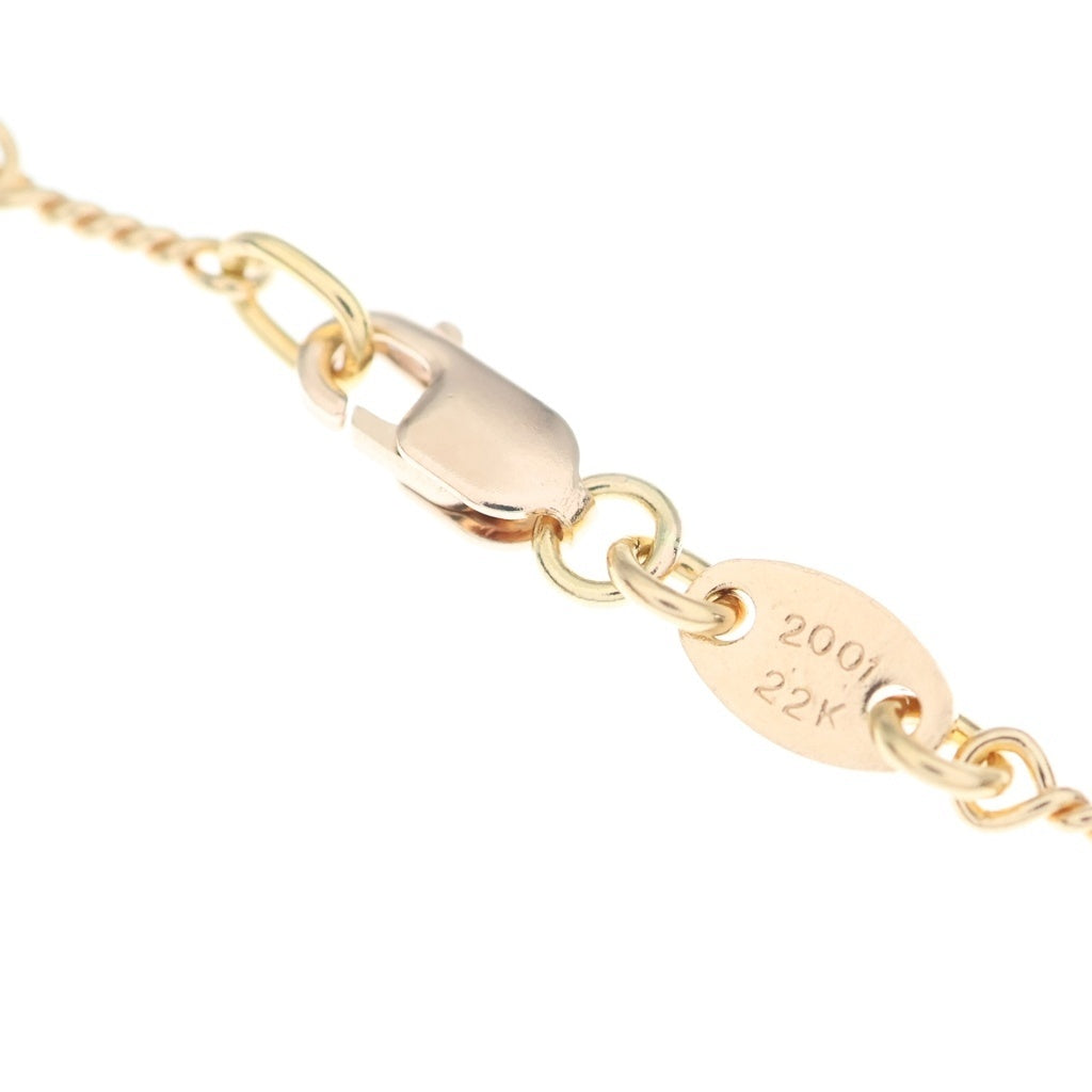 CHROME HEARTS(クロムハーツ) 22K NECKCHAIN T20 ツイストチェーンネックレス 20inch ゴールド BCA015