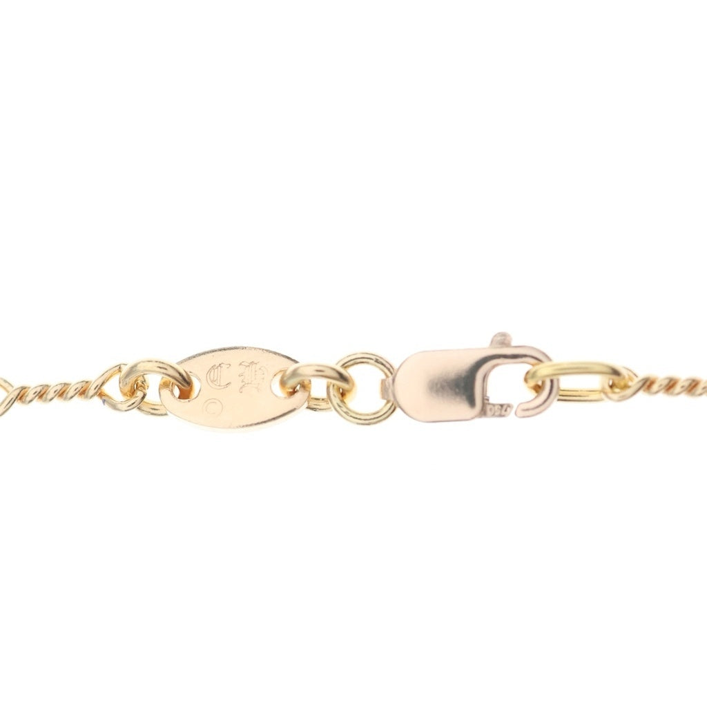 CHROME HEARTS(クロムハーツ) 22K NECKCHAIN T20 ツイストチェーンネックレス 20inch ゴールド BCA015