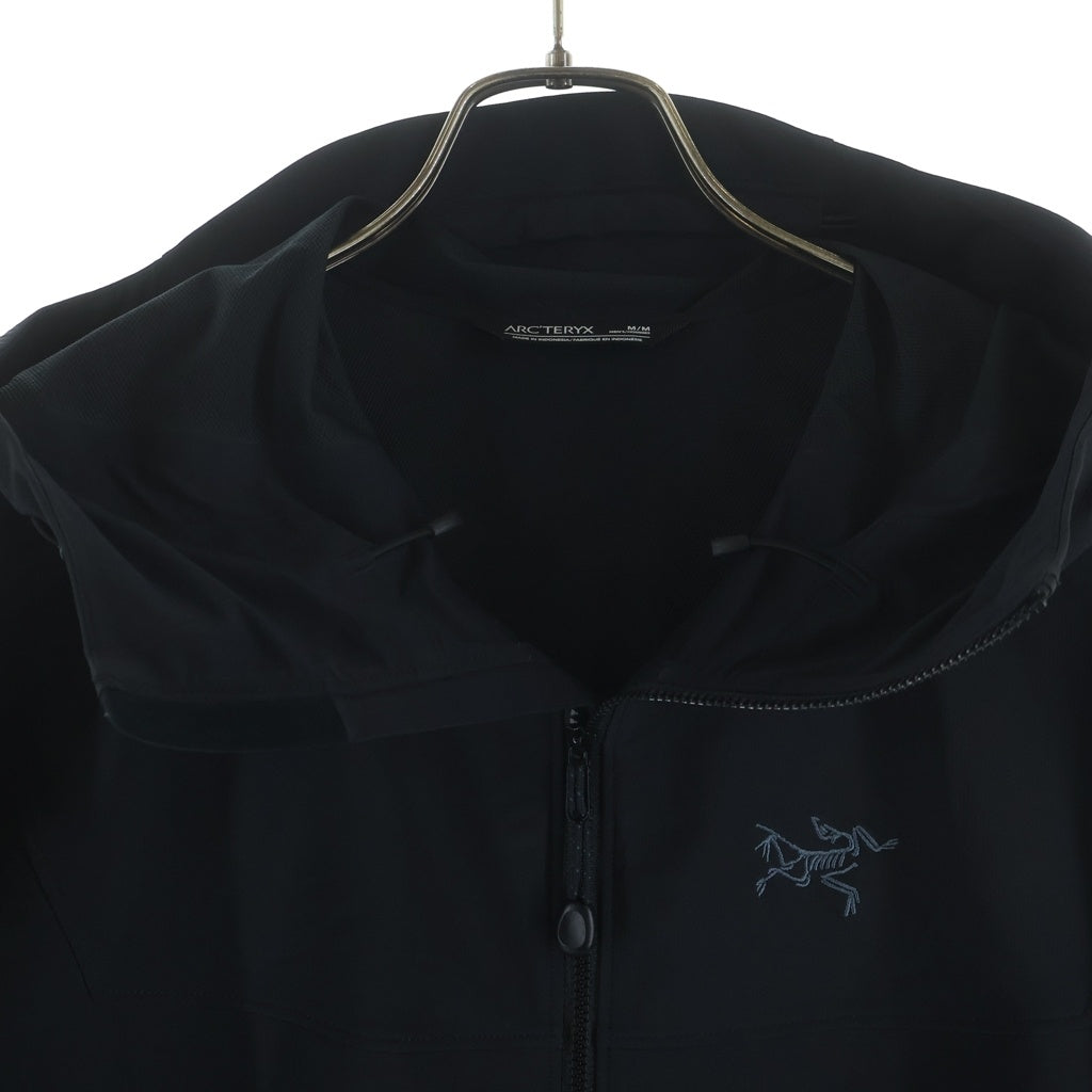 ARC'TERYX(アークテリクス) Gamma Hoody ガンマフーディー ソフトシェルジャケット ナイロンジャケット ブラック X000009819