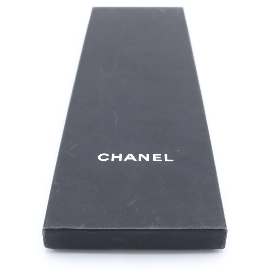 CHANEL(シャネル) 総柄 シルクネクタイ レッド