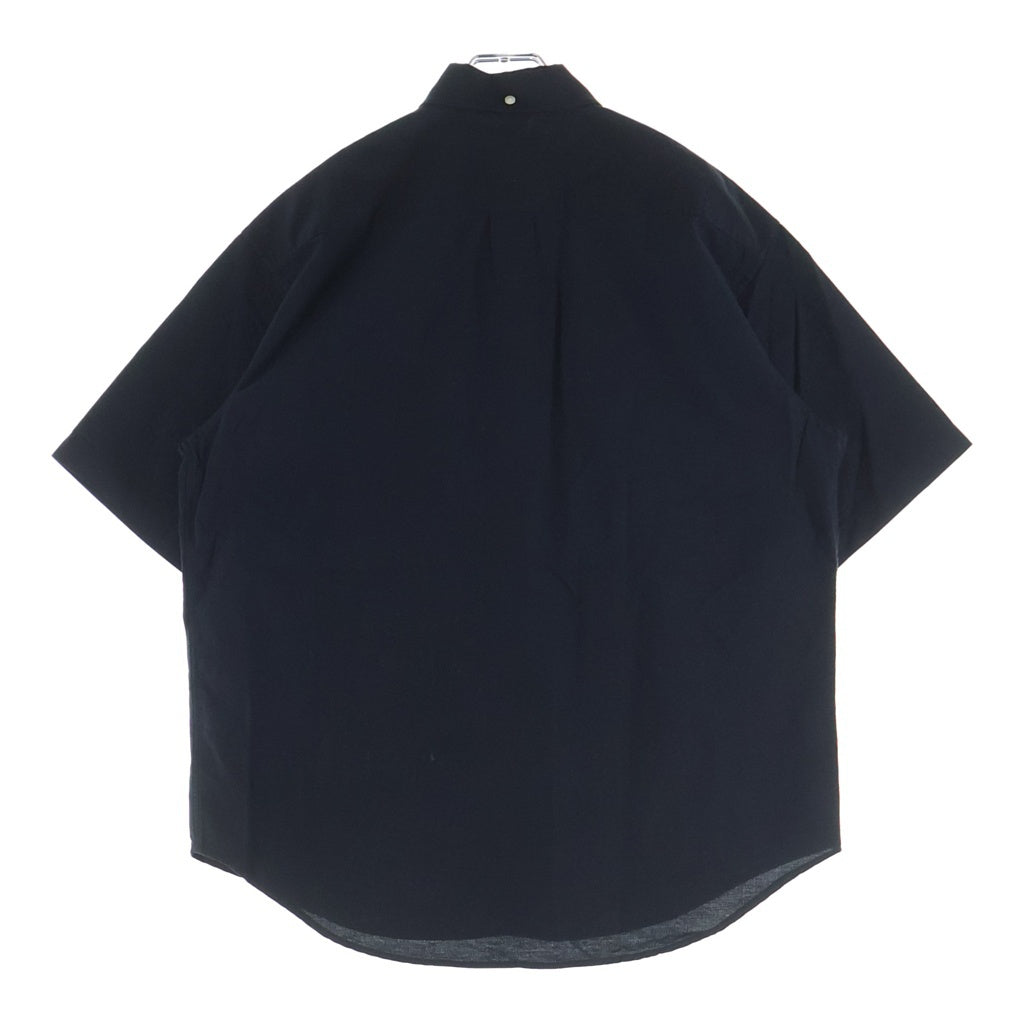 SUPREME(シュプリーム) Loose Fit Oxford S/S Shirt ルーズフィット オックスフォード 半袖シャツ ブラック