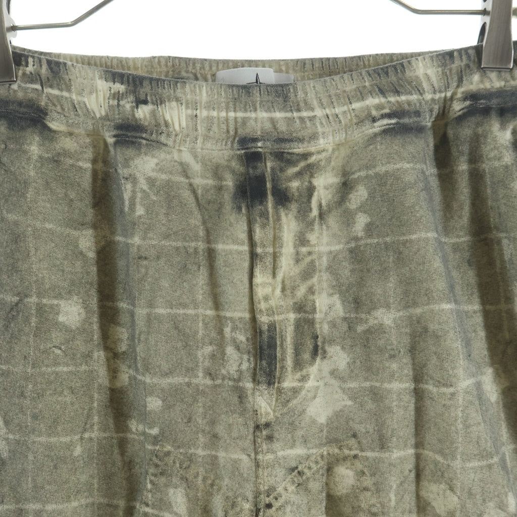 STONE ISLAND(ストーンアイランド) 20AW Dust Ghillie Laser Cargo Trousers ダストギリーレーザー カーゴトラウザーズパンツ スウェット カモフラ グレー