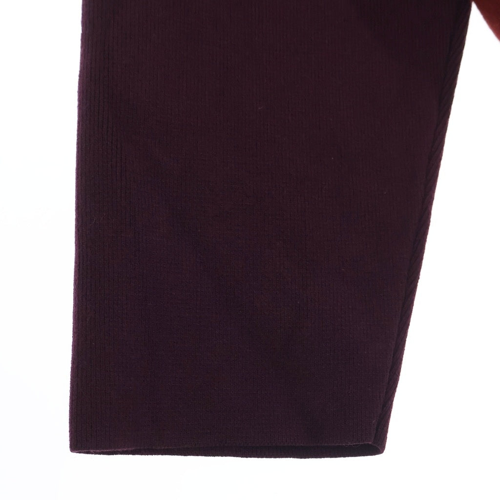 NAMACHEKO(ナマチェコ) Sly Bandage ロングスリーブ ニットポロシャツ レッド NS24-7100-4004