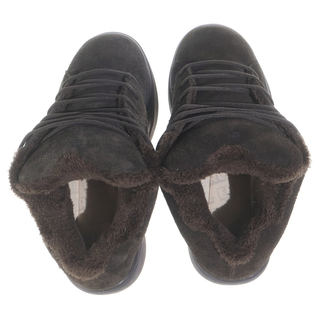 ERL(イーアールエル) SUEDE VAMPS SEAKERS スエード ヴァンプ スニーカー ブラウン ERL11SH02-1