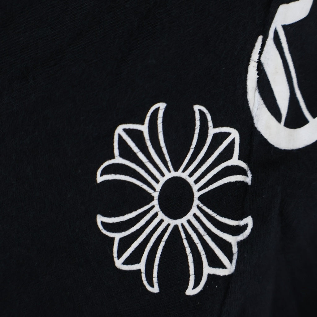 CHROME HEARTS(クロムハーツ) ARCH LOGO FUCH YOU アーチロゴ 長袖Tシャツ ロンT ブラック