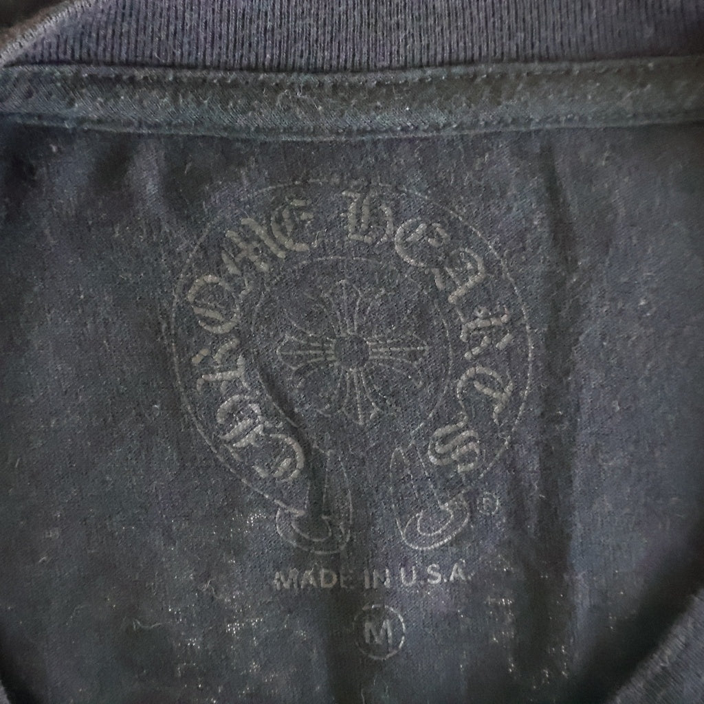CHROME HEARTS(クロムハーツ) ARCH LOGO FUCH YOU アーチロゴ 長袖Tシャツ ロンT ブラック
