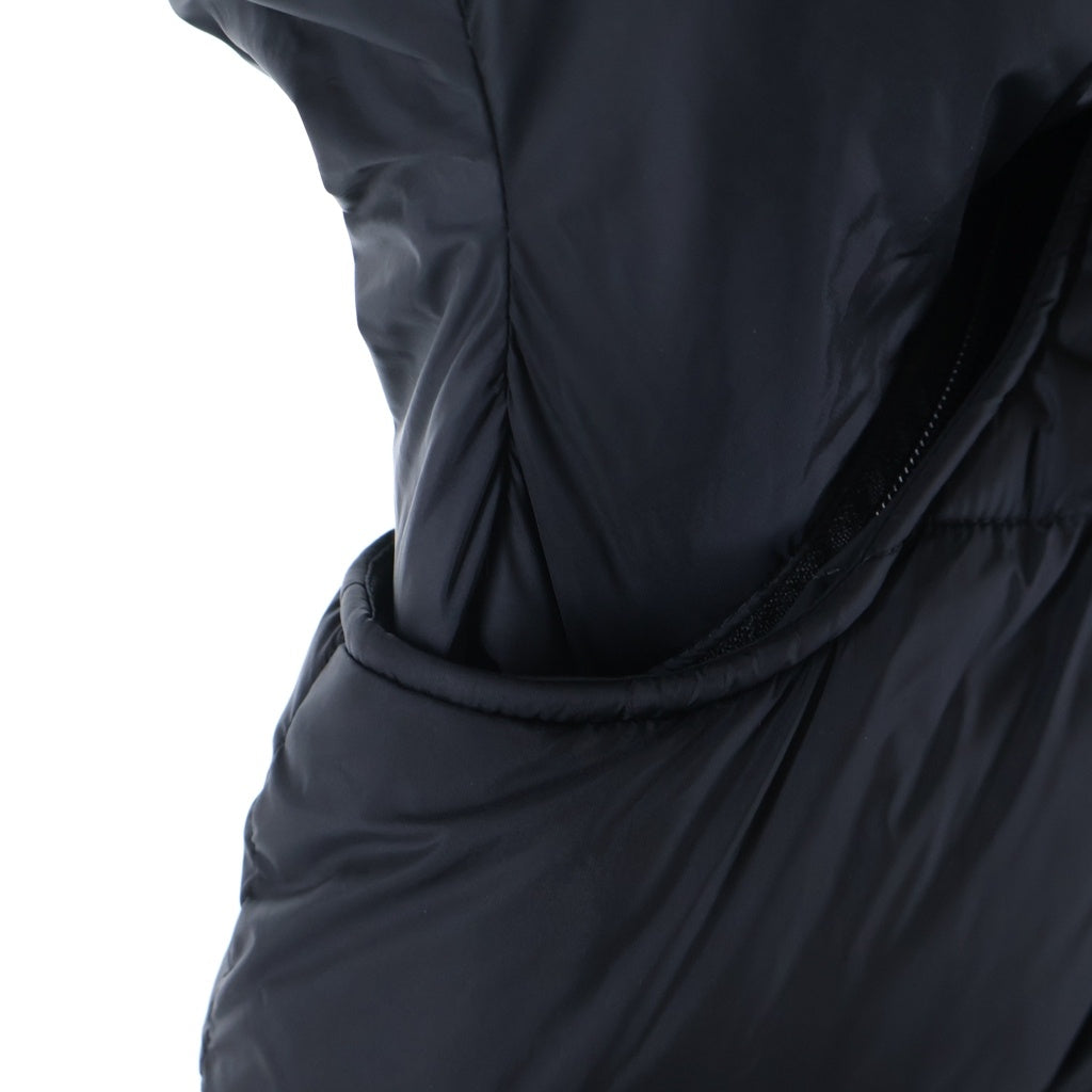BURBERRY(バーバリー) 22AWデタッチャブルスリーブ ノバチェック ジップアップ ダウンジャケット ブラック 1759-262