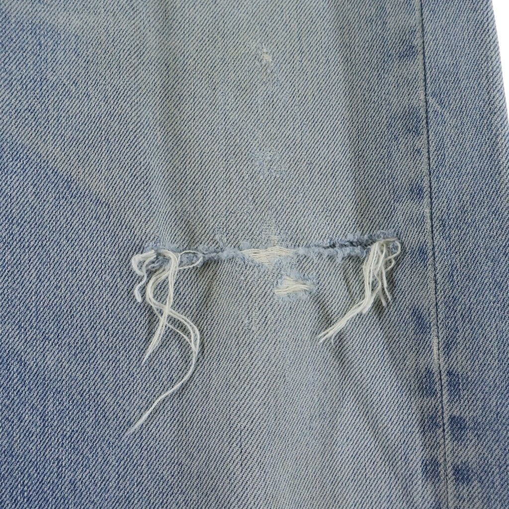 Levi's(リーバイス) 80S VINTAGE 501 ボタン裏刻印524 サークルR ボタンフライストレートデニムパンツ インディゴ