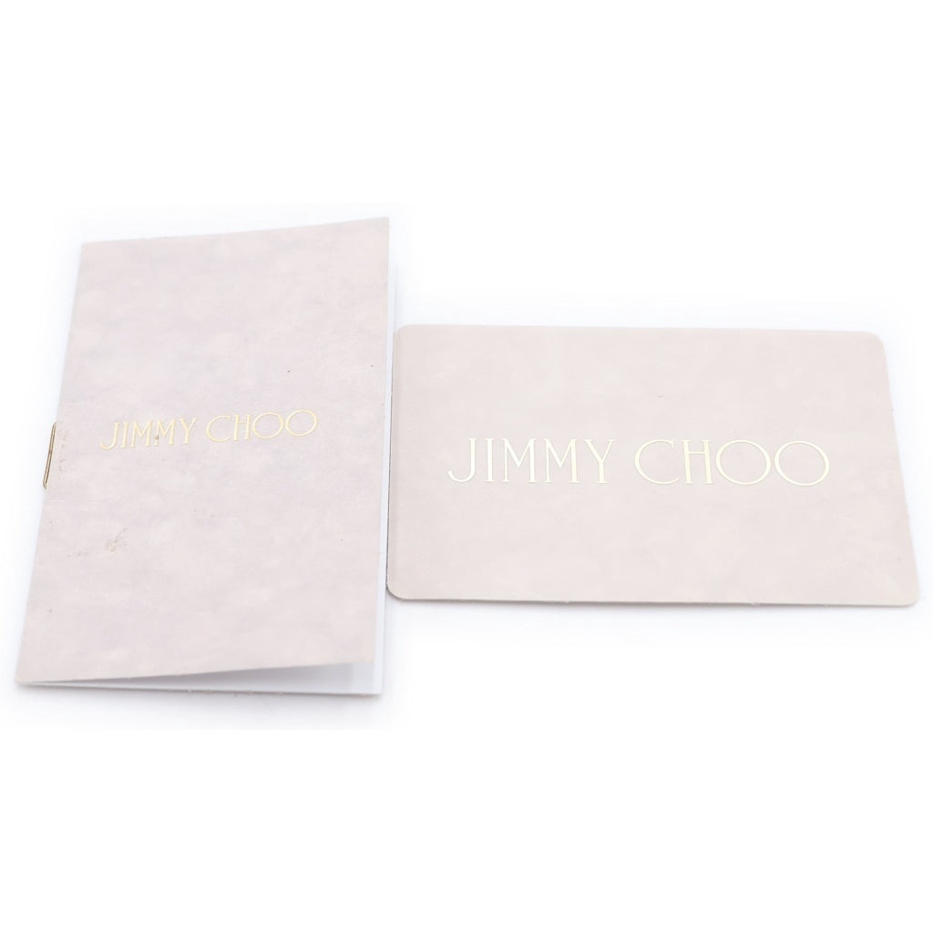 JIMMY CHOO(ジミーチュウ) ピリムコ スターデザイン レザートートバッグ シルバー/ブラック レディース