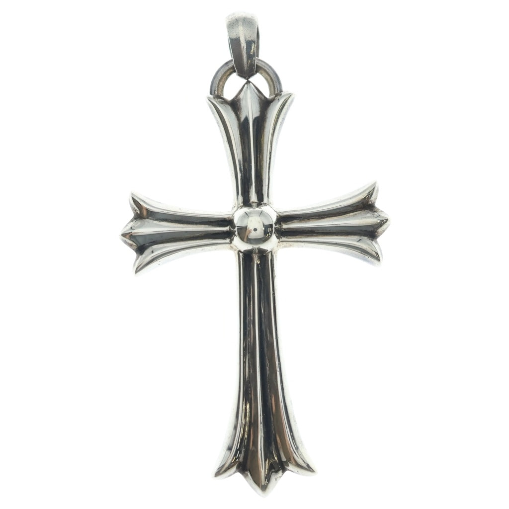 CHROME HEARTS(クロムハーツ) CH CRS LG W/BALE Wベイル ラージCHクロスペンダントトップ シルバー BCA215