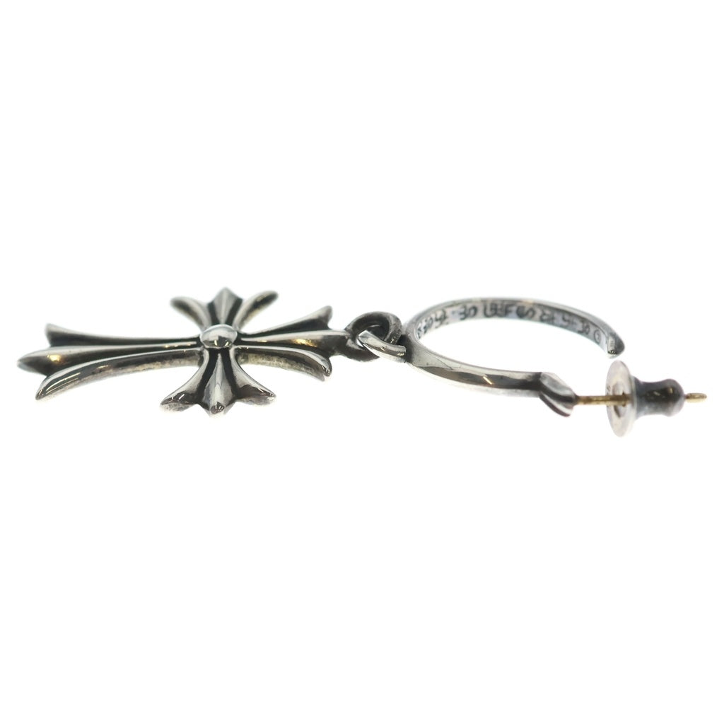 CHROME HEARTS(クロムハーツ) TINY CH CROSS タイニーCHクロス フープピアス シルバー BCA115