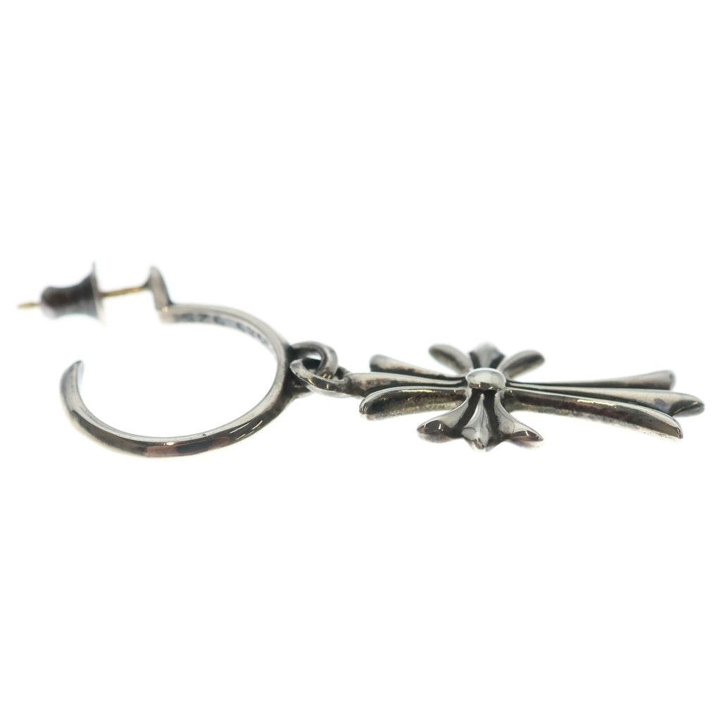 CHROME HEARTS(クロムハーツ) TINY CH CROSS タイニーCHクロス フープピアス シルバー BCA115