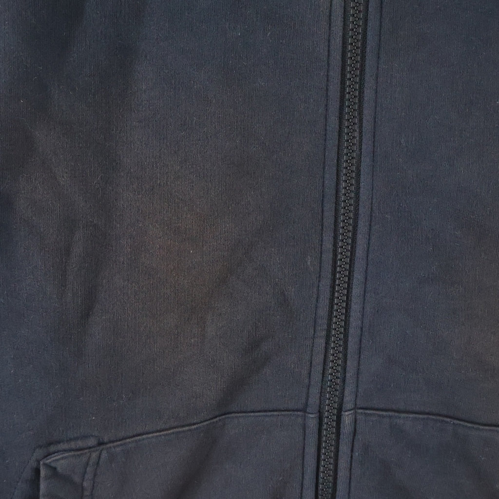 STONE ISLAND(ストーンアイランド) コットンスタンドカラー ジップアップジャケット ブラック 771564320