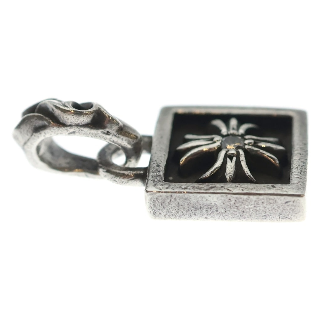 CHROME HEARTS(クロムハーツ) FRAMED CH PLUS 1DIA フレームドCHプラス 1ダイヤ ペンダントトップ ゴールド BCA047