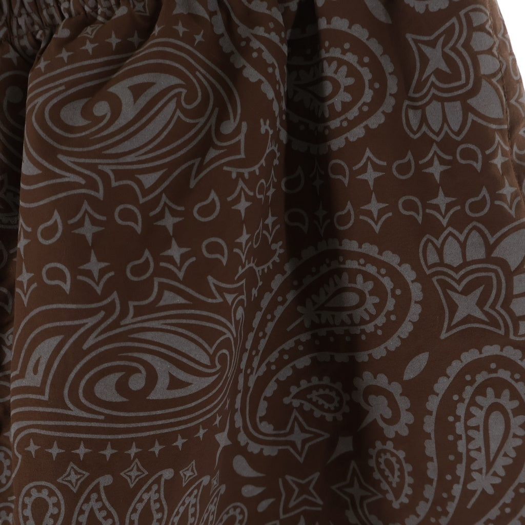 SUPREME(シュプリーム) 26SS Reflective Bandana Track Pant リフレクティブバンダナ トラックパンツ ブラウン
