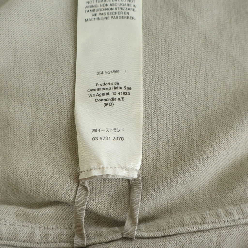 Rick Owens(リックオウエンス) 24SS タープノースリーブカットオフ カットソー ベージュ RU01D3160-BA