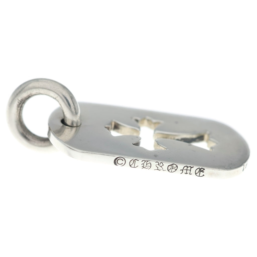 CHROME HEARTS(クロムハーツ) D TAG SML CO CRS カットアウトクロスドッグタグ スモール ペンダントトップ シルバー BCA242