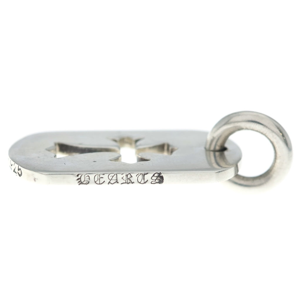 CHROME HEARTS(クロムハーツ) D TAG SML CO CRS カットアウトクロスドッグタグ スモール ペンダントトップ シルバー BCA242