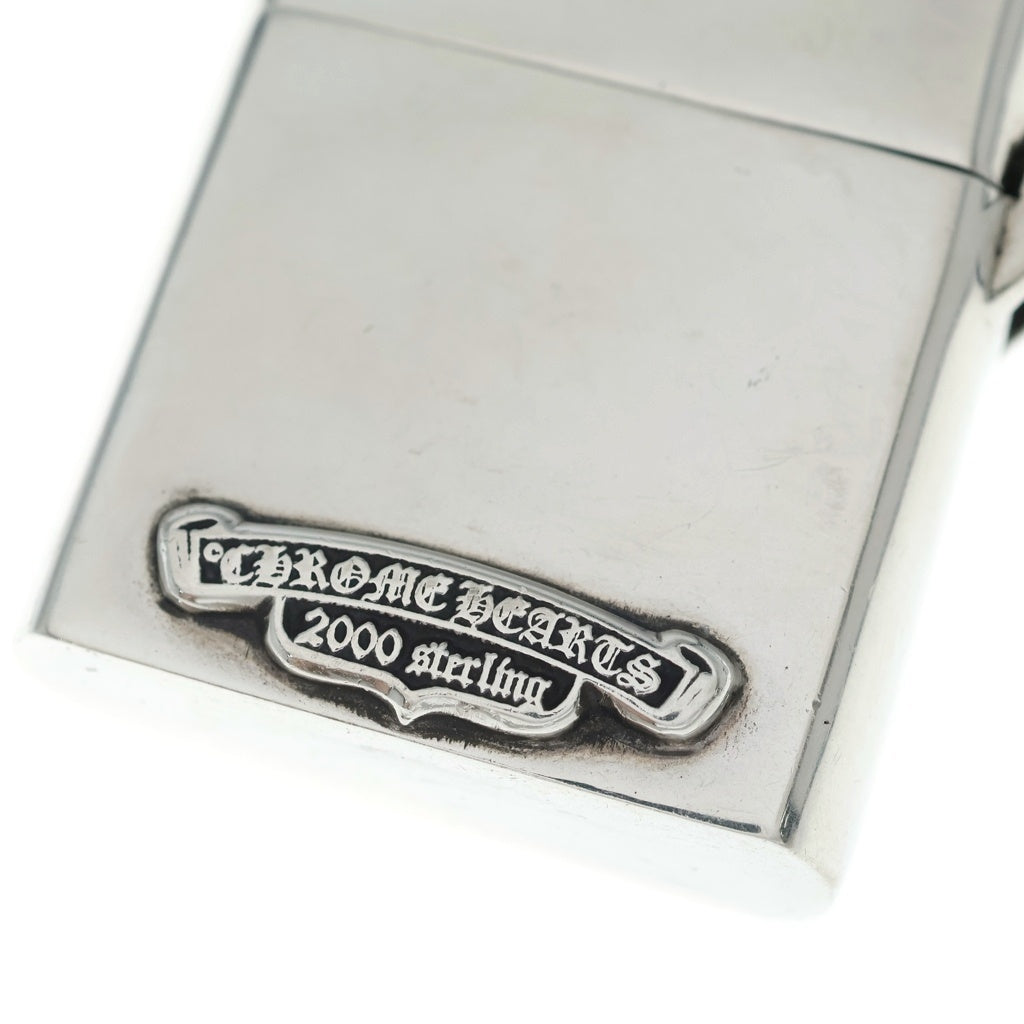 CHROME HEARTS(クロムハーツ) ZIPPO LIGHTERZ-V1 V1スモール CHクロス ジッポライター シルバー BCA398