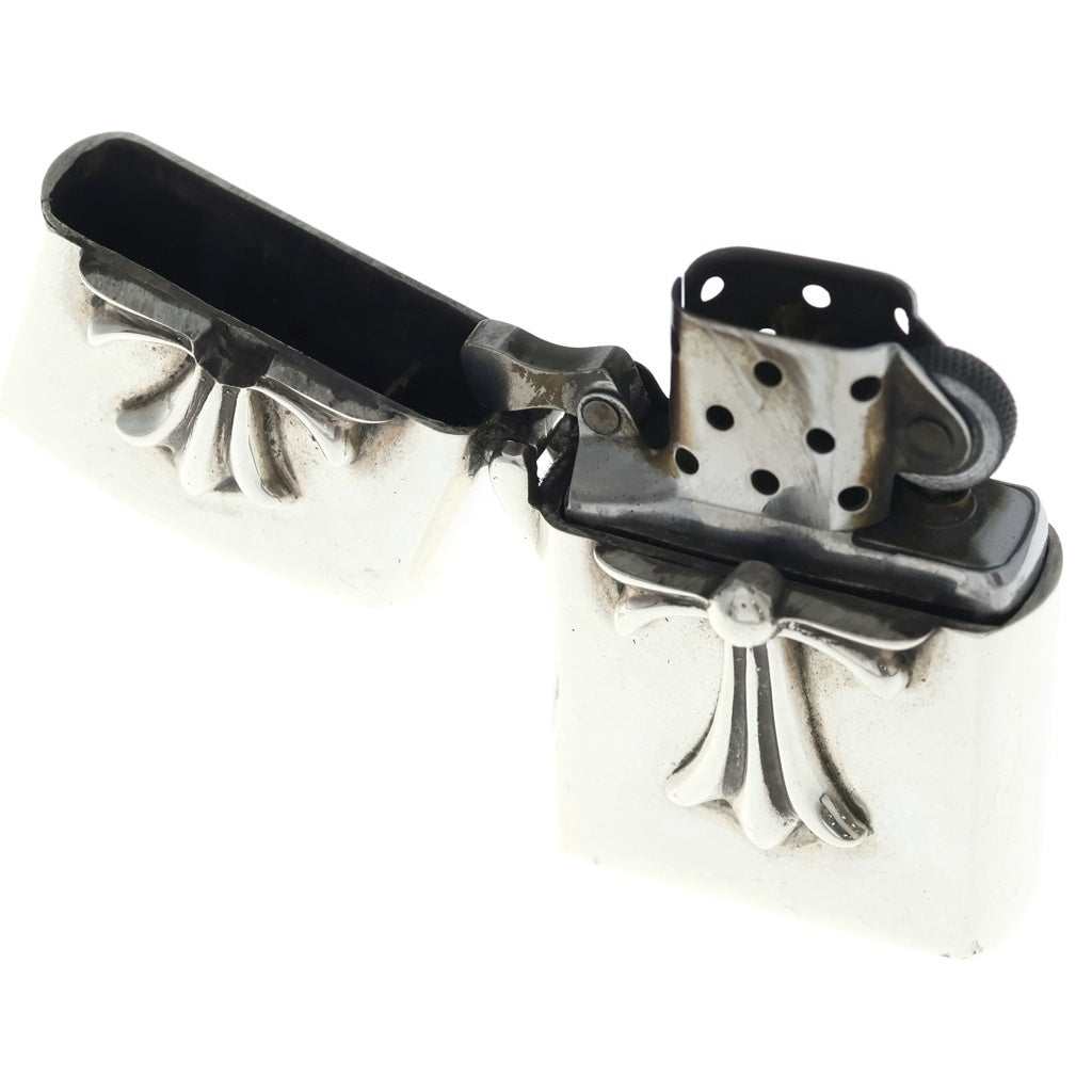 CHROME HEARTS(クロムハーツ) ZIPPO LIGHTERZ-V1 V1スモール CHクロス ジッポライター シルバー BCA398