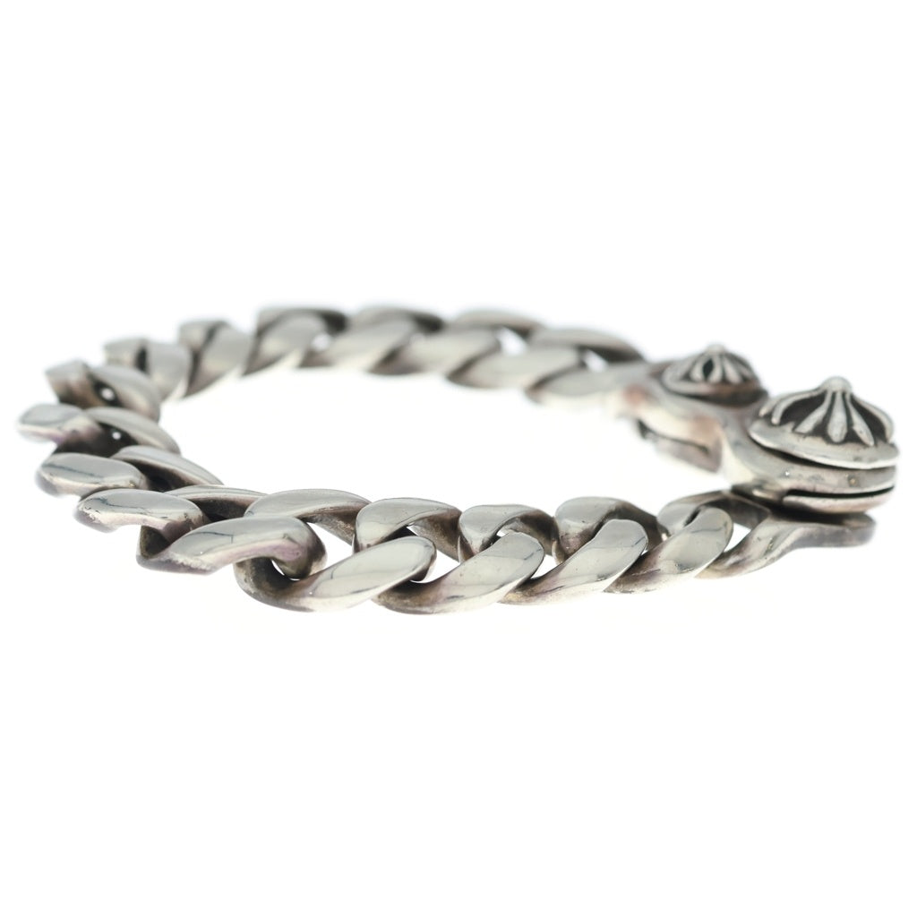 CHROME HEARTS(クロムハーツ) CLSC CHN LNK SML クラシックリンクスモールクリップブレスレット 15LINK シルバー