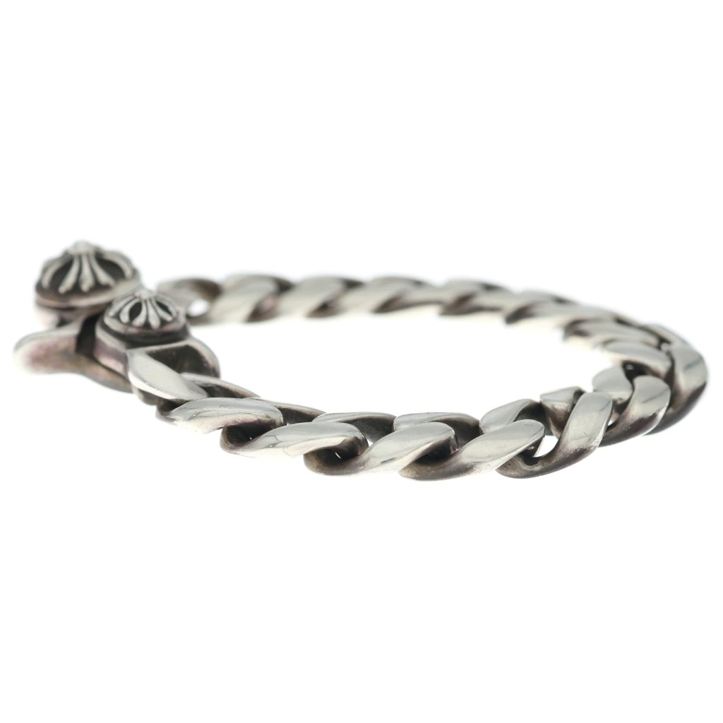 CHROME HEARTS(クロムハーツ) CLSC CHN LNK SML クラシックリンクスモールクリップブレスレット 15LINK シルバー