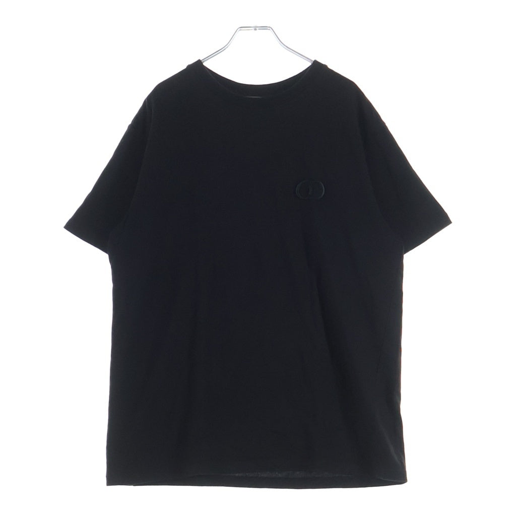 DIOR(ディオール) CDアイコン クルーネック 半袖Tシャツ カットソー ブラック 943J605A0554