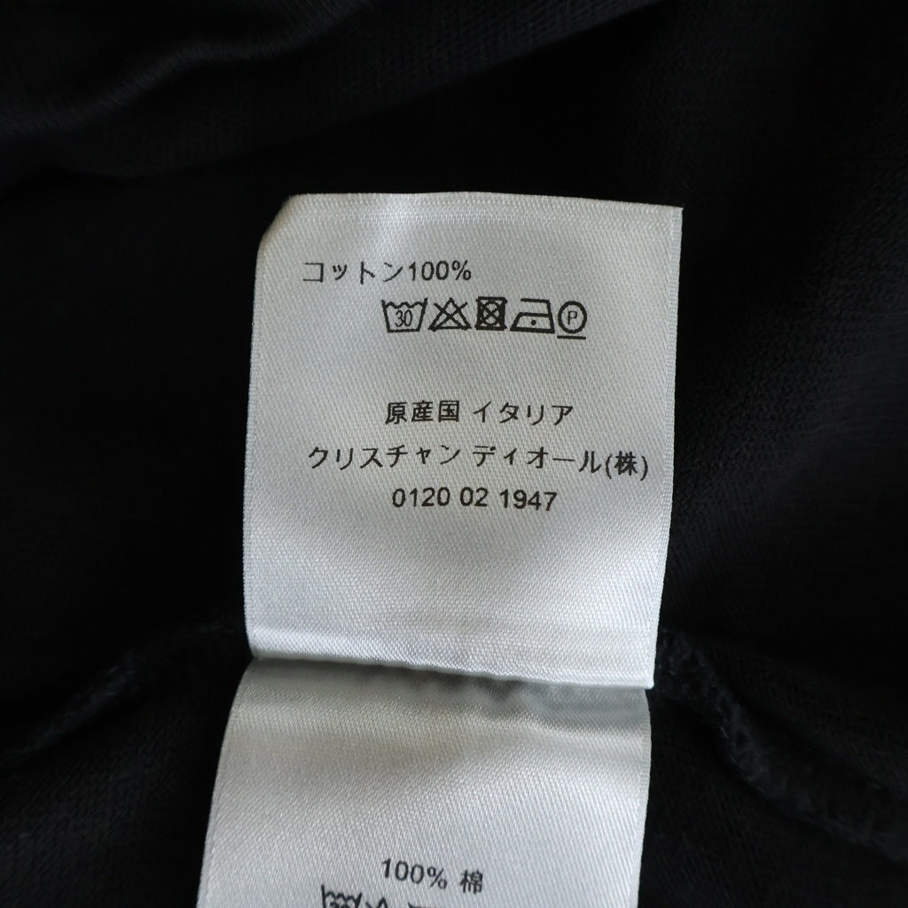 DIOR(ディオール) CDアイコン クルーネック 半袖Tシャツ カットソー ブラック 943J605A0554