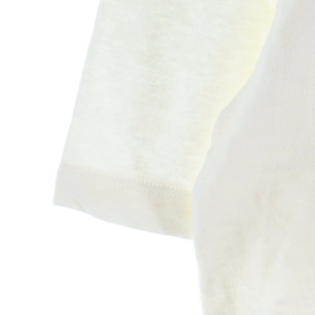 LOEWE(ロエベ) 19SS Eye LOEWE Nature クルーネック 半袖Tシャツ カットソー ホワイト A-28003861