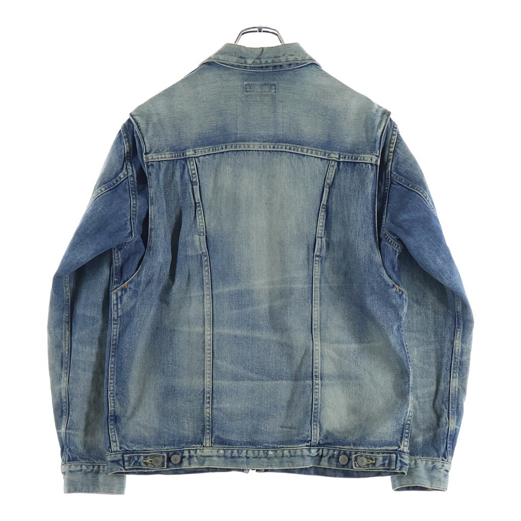 RON HERMAN(ロンハーマン) 20SS Denim Jacket ジップアップ デニムジャケット インディゴ 3120400080