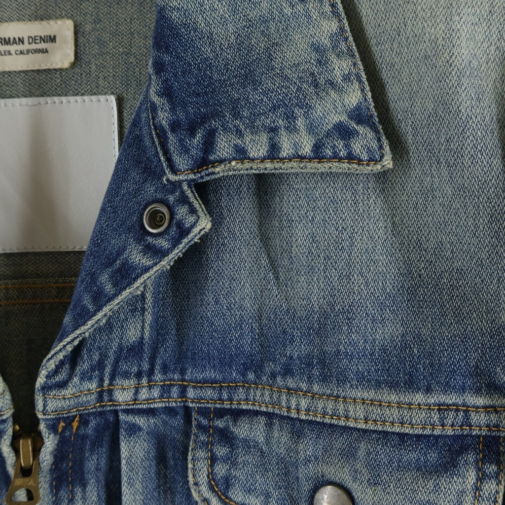 RON HERMAN(ロンハーマン) 20SS Denim Jacket ジップアップ デニムジャケット インディゴ 3120400080