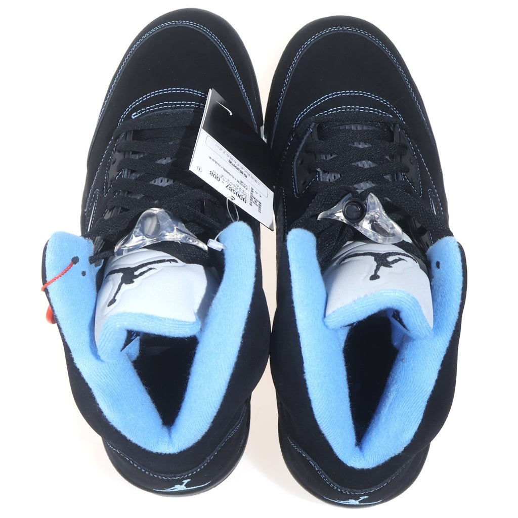 NIKE(ナイキ) Air Jordan 5 Retro University Blue DD0587-008 エアジョーダン5 レトロ ユニバーシティ ブルー US11/29cm ブラック/ブルー