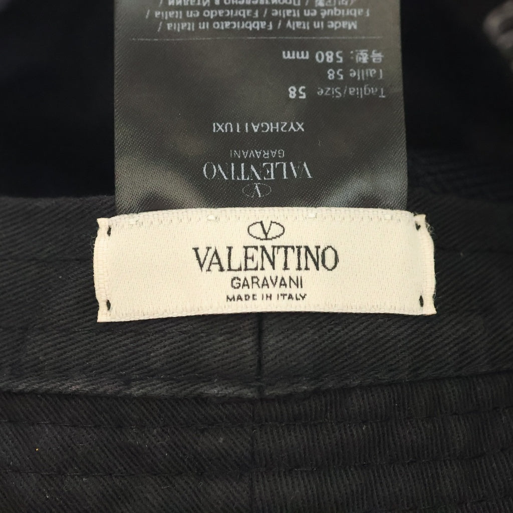 VALENTINO(ヴァレンティノ) GARAVANI ガラヴァーニ バケットハット ブラック XY2HGA11UXI