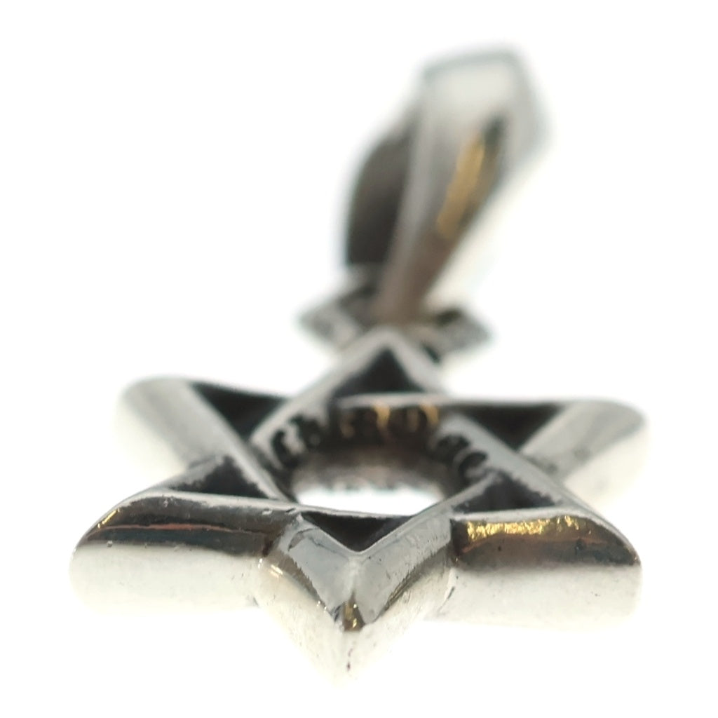 CHROME HEARTS(クロムハーツ) STAR OF DAVID CHARM スターオブダビデ チャーム ネックレストップ シルバー