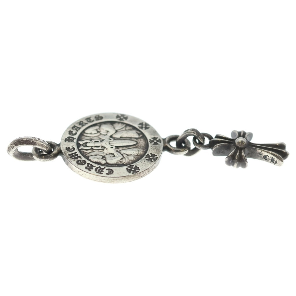 CHROME HEARTS(クロムハーツ) ANGEL MEDAL wCRS BBYFAT エンジェルメダル/ベイビーファットクロス ペンダントトップ シルバー BCA208