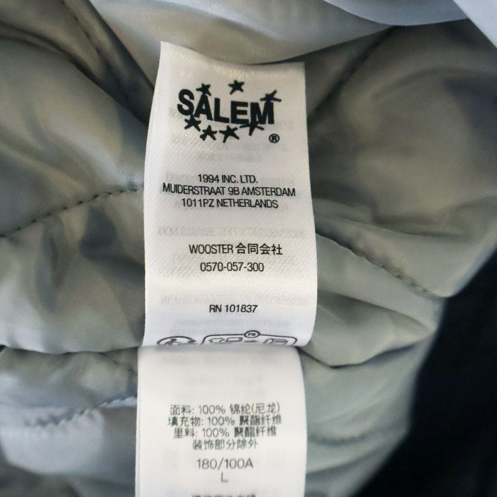 SUPREME(シュプリーム) 26SS × SALEM Half Zip Stadium Jacket セーラム ハーフジップスタジアムジャケット ネイビー