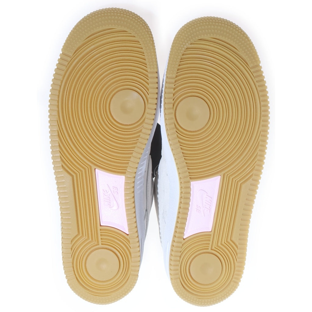 NIKE SB(ナイキエスビー) Air Force 1 Low Light エアフォース1 ロー ライトオールウッドブラウン/ピンクフォーム ローカットスニーカー シューズ グレー/ピンク US8.5/26.5cm