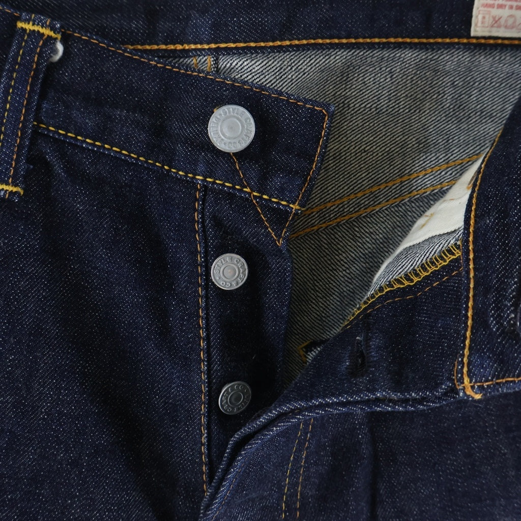EVISU(エビス) 2034 No.2 バックロゴプリント デニムパンツ デニムショーツ インディゴ