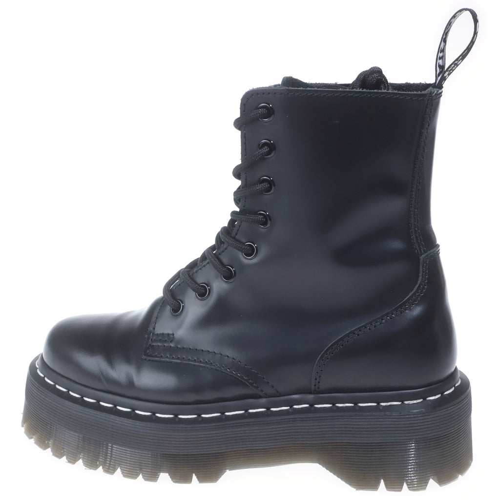 Dr.Martens(ドクターマーチン) JADON ジェイドン ホワイトステッチ 8ホール サイドジップブーツ レディース ブラック