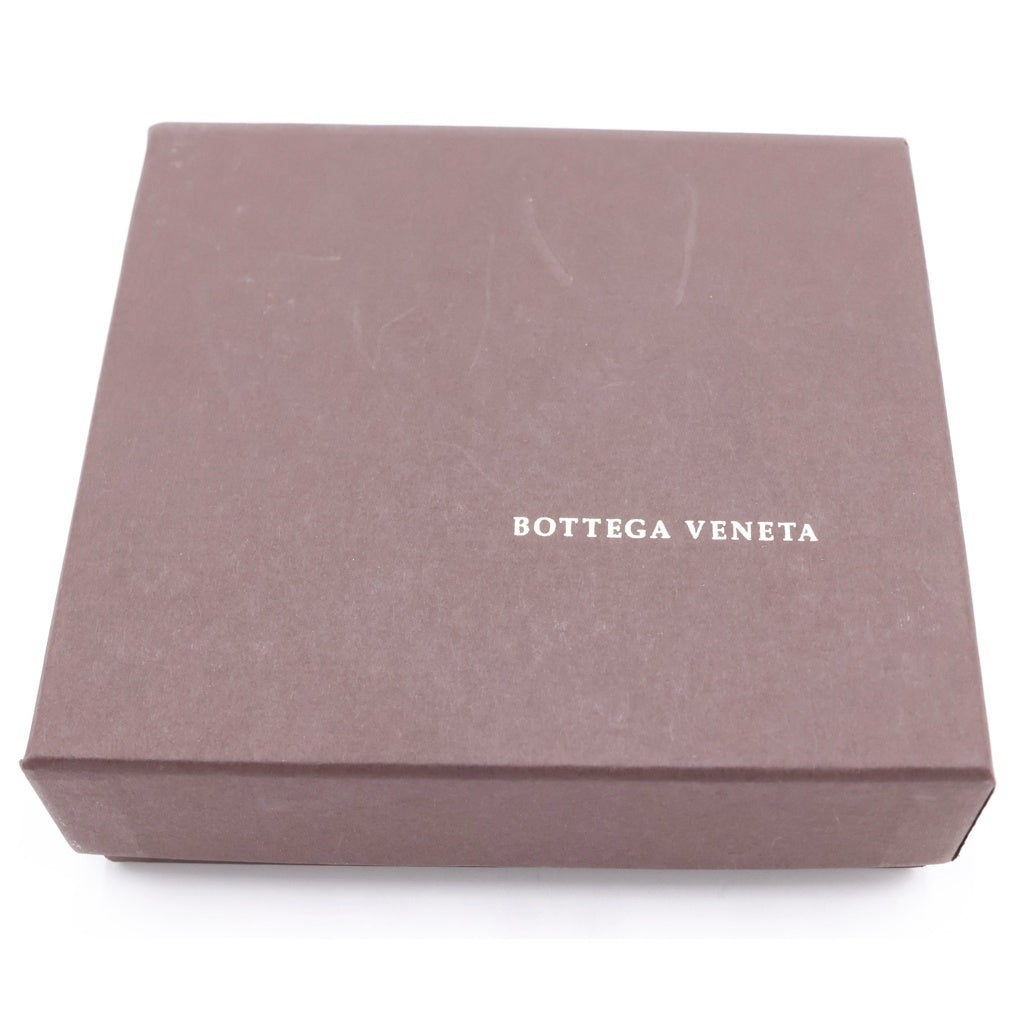 BOTTEGA VENETA(ボッテガヴェネタ) イントレチャート 二つ折り財布 レザーコンパクトウォレット コインケース ブラウン 193642-V