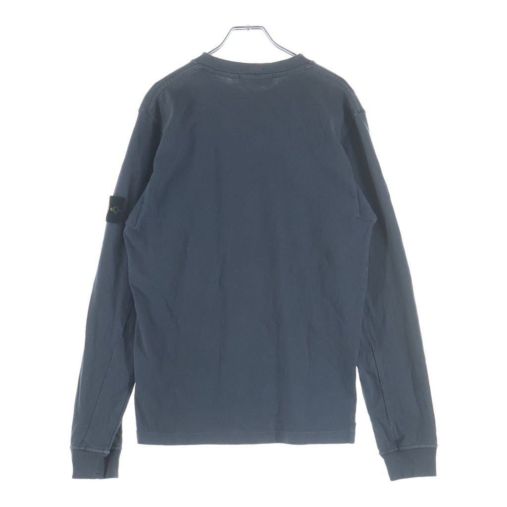 STONE ISLAND(ストーンアイランド) CREWNECK SWEAT SHIRT クルーネックスウェットシャツ 長袖Tシャツ カットソー グレー 681564558