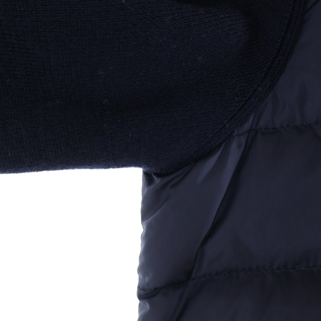 MONCLER(モンクレール) MAGLIONE TRICOT CARDIGAN ダウンジャケット トリコットニットカーディガン ネイビー C20919412600 94666