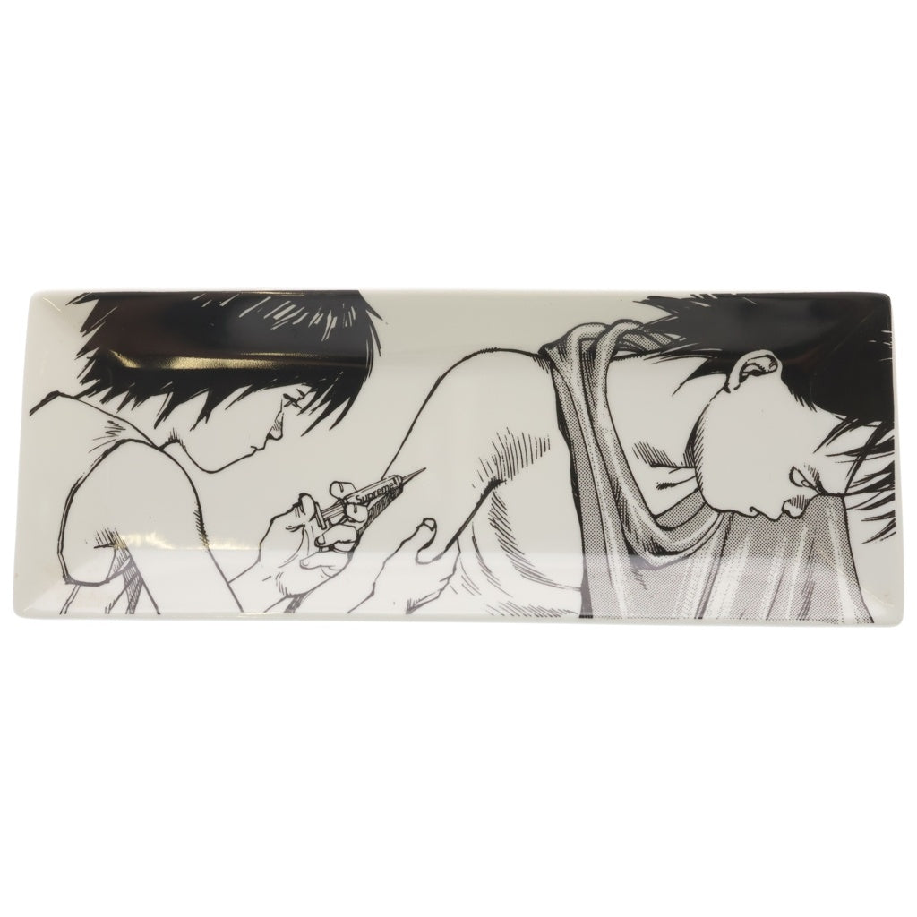 SUPREME(シュプリーム) 17AW ×AKIRA Syringe Ceramic Tray セラミックトレイ ホワイト/ブラック