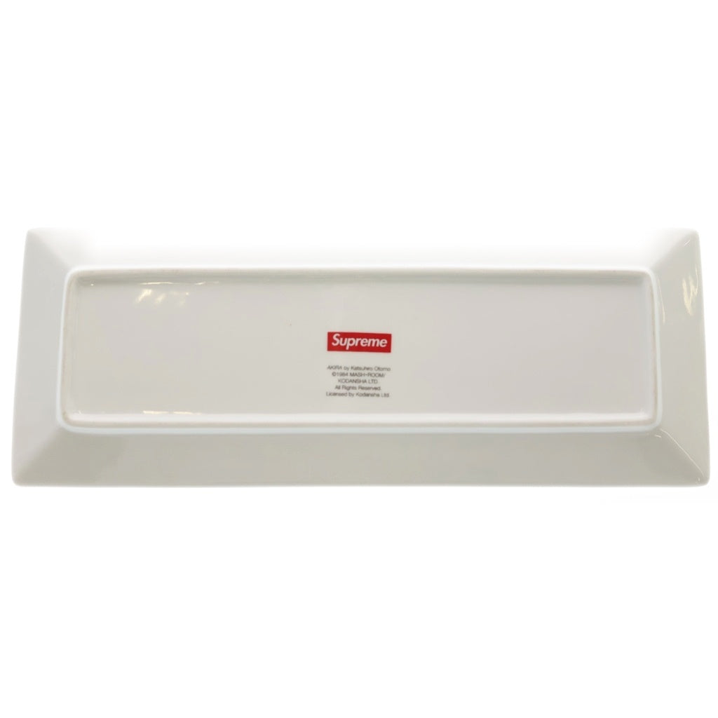SUPREME(シュプリーム) 17AW ×AKIRA Syringe Ceramic Tray セラミックトレイ ホワイト/ブラック