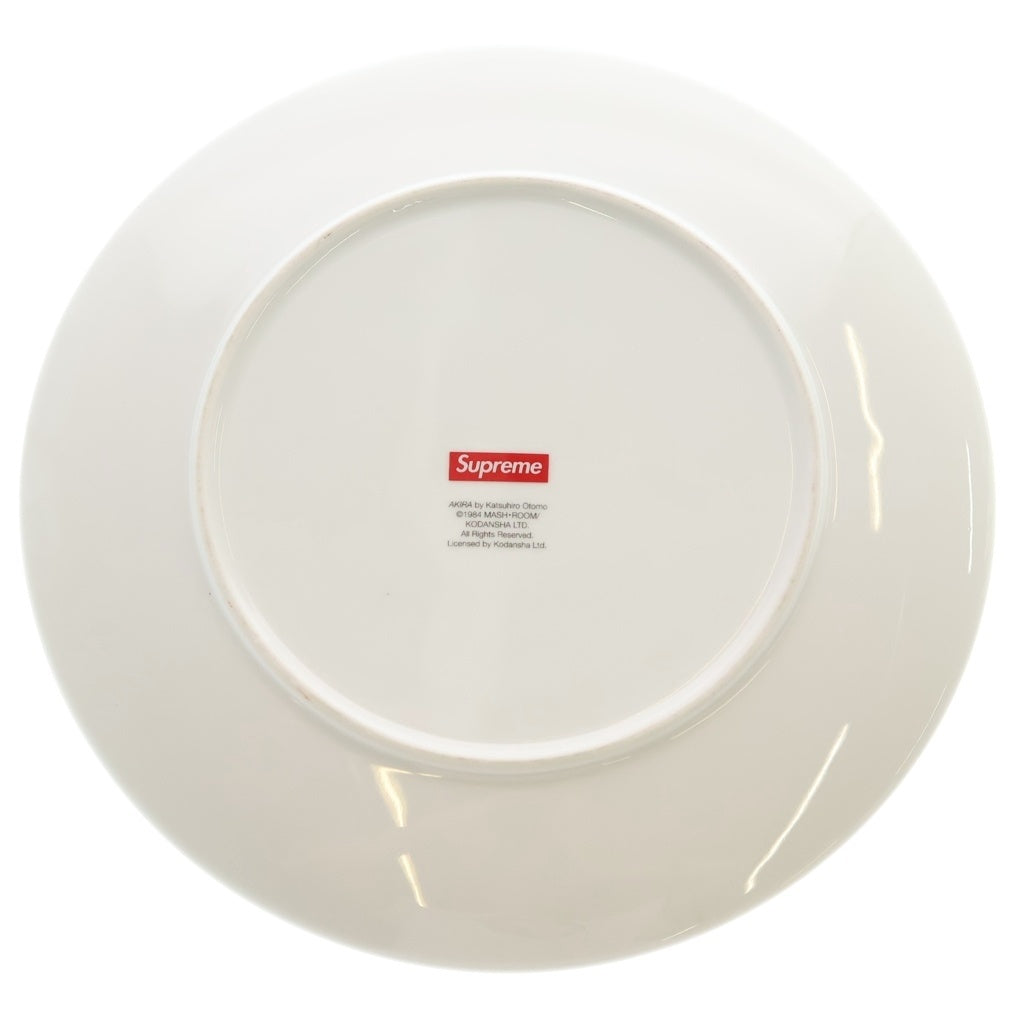 SUPREME(シュプリーム) 17AW ×AKIRA Syringe Ceramic Plate セラミック プレート ホワイト/ブラック