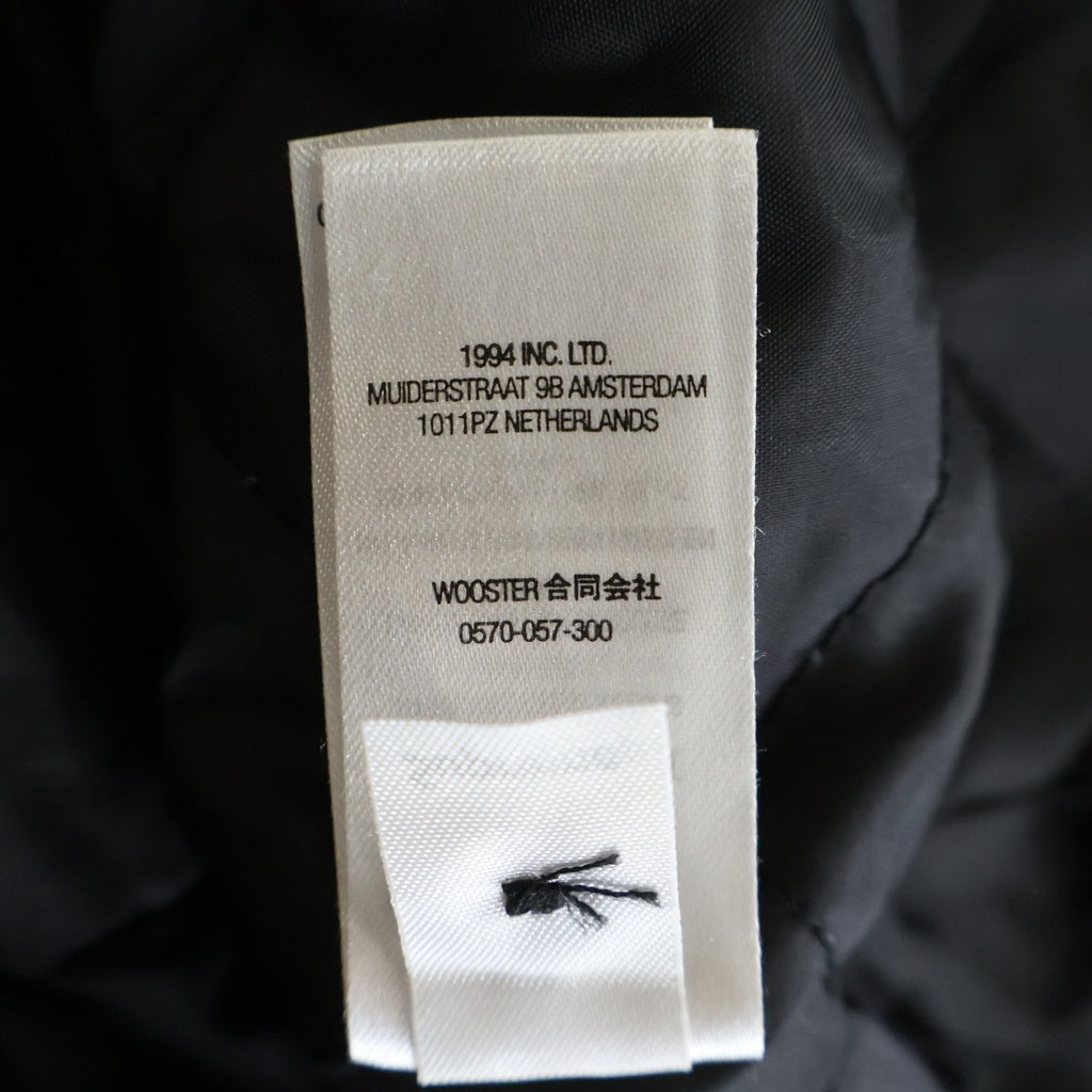 SUPREME(シュプリーム) 21AW Hooded Flannel Zip Up Shirt フードフランネルジップアップシャツ ブラック