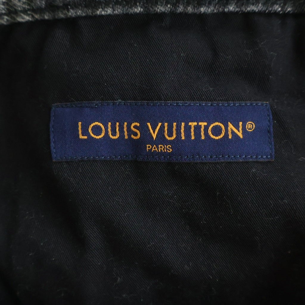 LOUIS VUITTON(ルイヴィトン) 25SS ダミエデニムスケーターデニムパンツ ジーンズ グレー RM251MN GCO HQD87W